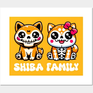 Shiba Family Posters and Art